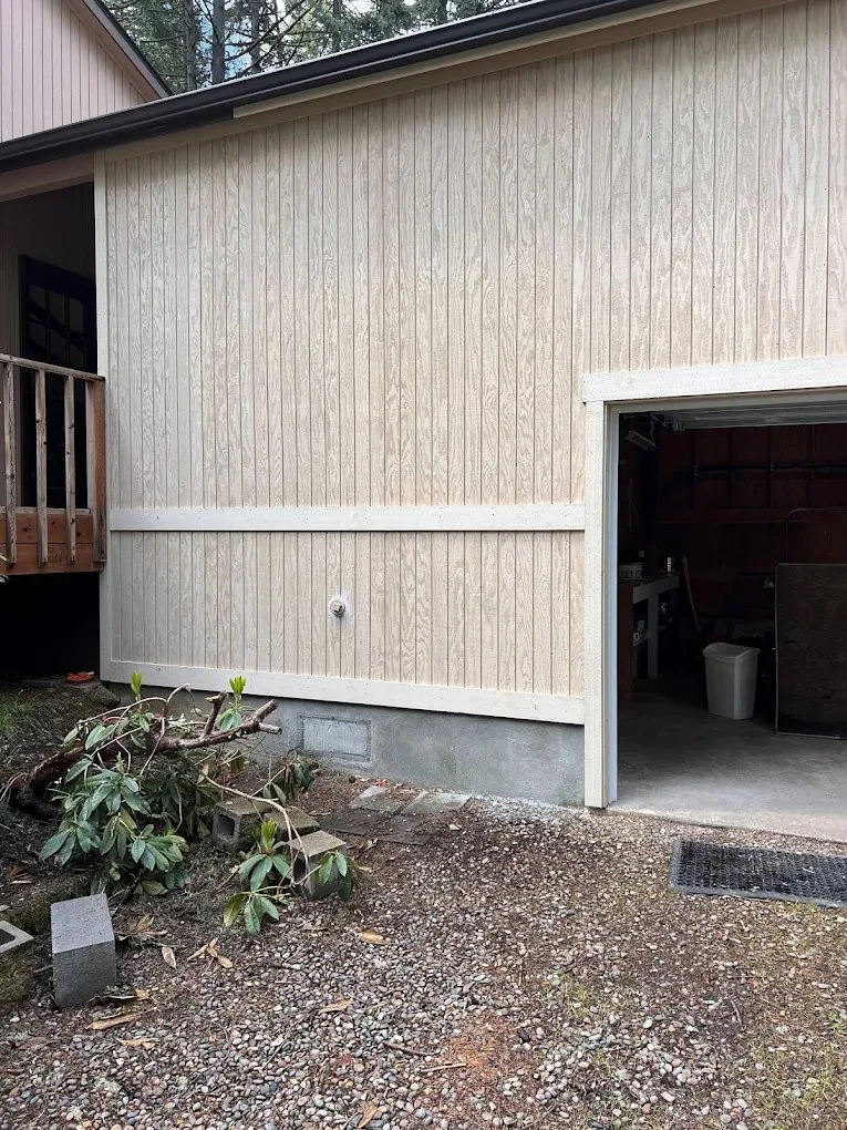 Garage Re-Side & Refresh by Red Umbrella, Eugene Oregon